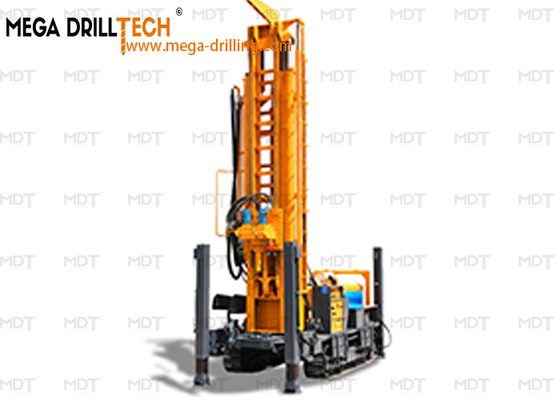 Hydrauliczna wiertarka DTH z silnikiem Yuchai
