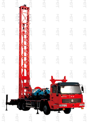 Certyfikowana przez ISO9001 hydrauliczna wiertnica gąsienicowa o głębokości 260 m