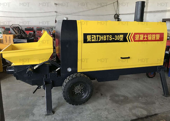 Jakość  MDT-30 Small Shotcrete Machine Trailer Mounted Concrete Pump fabryka
