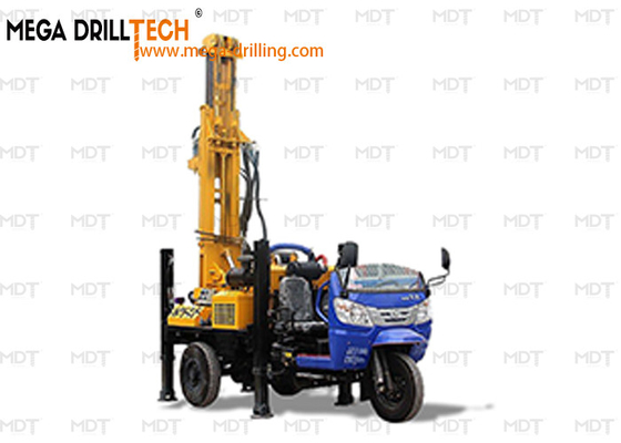 Deep Rock Water Well Crawler Drilling Rig z hydraulicznymi wyciągnikami