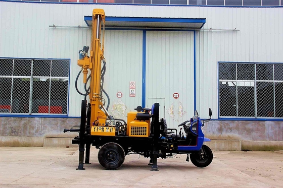 Deep Rock Water Well Crawler Drilling Rig z hydraulicznymi wyciągnikami