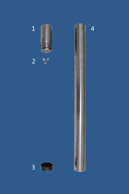 2-calowa cienkościenna wiertnica rdzeniowa Shelby Tube Tłok Sampler