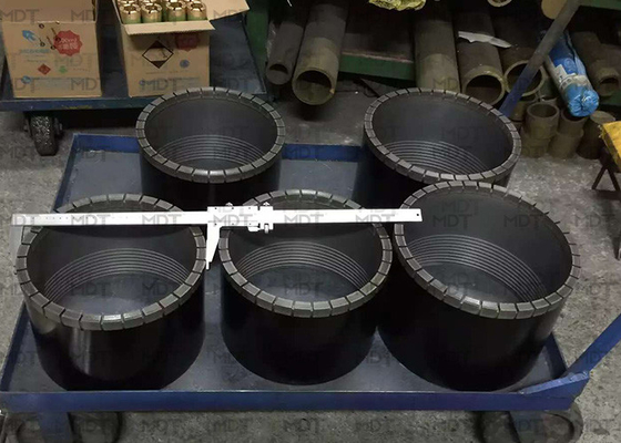 320 mm Impregnowane diamentowe bity rdzeniowe Pojedyncza tuba do skały i gleby