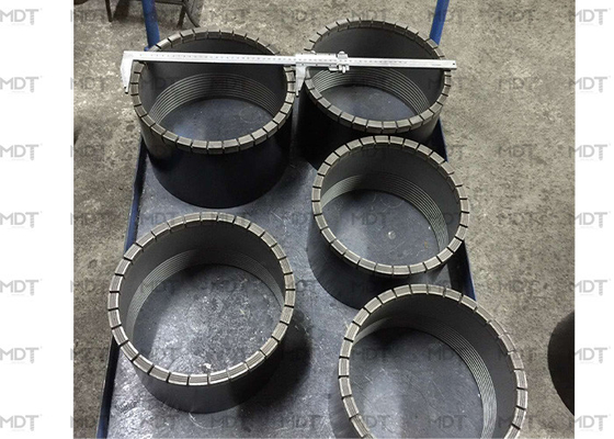 320 mm Impregnowane diamentowe bity rdzeniowe Pojedyncza tuba do skały i gleby
