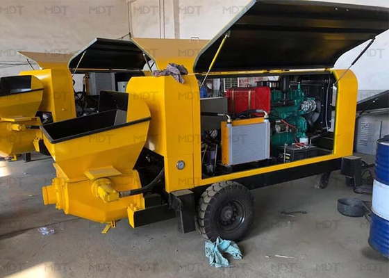 15m³/h Zamontowana na przyczepie pompa do fugowania betonu MEGA DRILLTECH