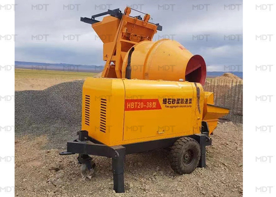 15m³/h Zamontowana na przyczepie pompa do fugowania betonu MEGA DRILLTECH