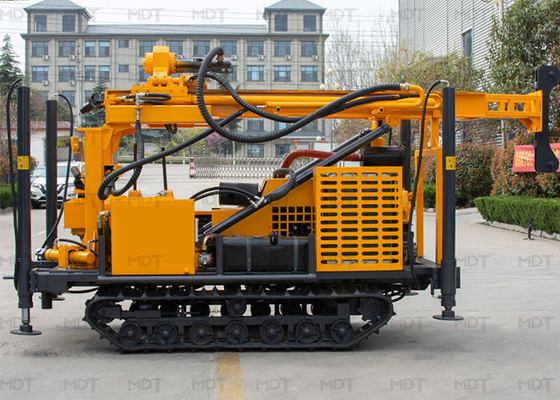 Hydrauliczna wiertarka gąsienicowa MDT-280 Głębokość 280 m do studni wodnej