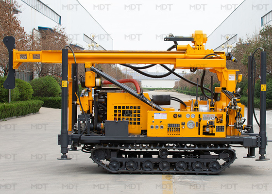 Hydrauliczna wiertarka gąsienicowa MDT-280 Głębokość 280 m do studni wodnej