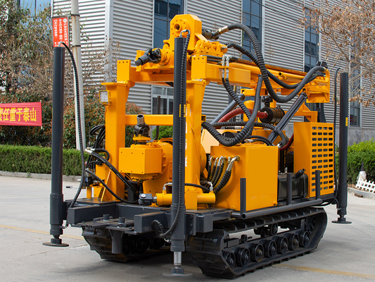 Hydrauliczna wiertarka gąsienicowa MDT-280 Głębokość 280 m do studni wodnej
