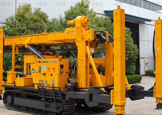 Wiertnica hydrauliczna MDT 5 Wiertnica gąsienicowa 400m Wiertarka do głębokich studni