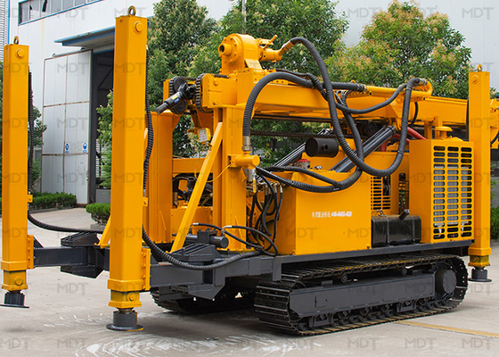 Wiertnica hydrauliczna MDT 5 Wiertnica gąsienicowa 400m Wiertarka do głębokich studni