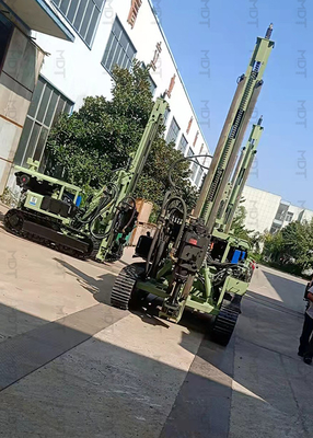 Hydrauliczna wiertarka gąsienicowa do wiercenia w stosach o średnicy 300 mm