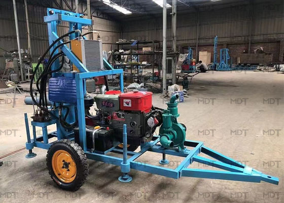 Wiertnica wrzecionowa o głębokości 150 m 4000 W do wiercenia w piasku lądowym