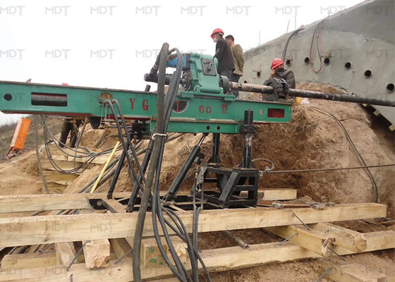 Wiertarka gąsienicowa hydrauliczna 22KW 80m