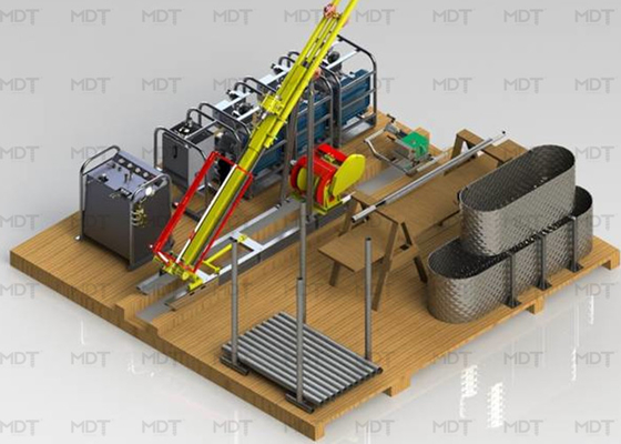 600m głębokości Wielozadaniowa wiertnica hydrauliczna Rdzeń próbki wiertnicy