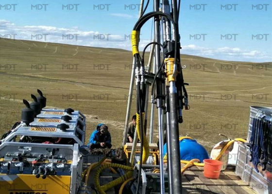 55KN Testowanie gleby Wiertnica rdzeniowa Przenośne wiertnice diamentowe