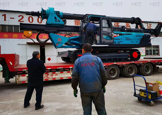 Wiertarka do wiercenia otworów 1600 mm Hydrauliczna maszyna do układania w stosy