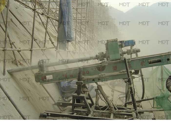 Hydrauliczna geotechniczna wiertarka do śrub kotwiących o głębokości 80 m