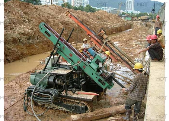 Hydrauliczna geotechniczna wiertarka do śrub kotwiących o głębokości 80 m