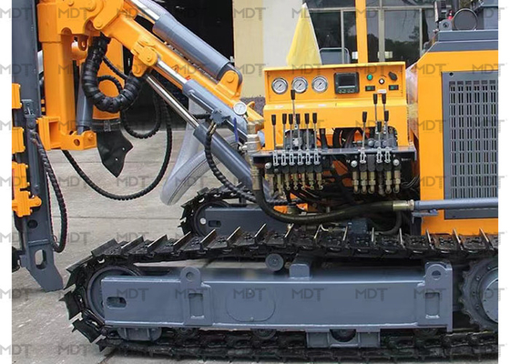 MDT410 Hydrauliczna wiertnica gąsienicowa Głębokość 25 m Średnica otworu 90-115 mm