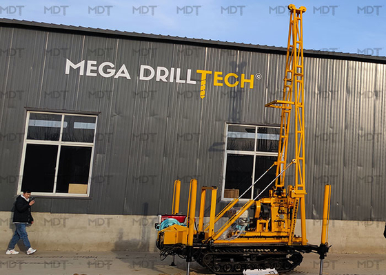 Hydrauliczna wiertnica gąsienicowa montowana na gąsienicach