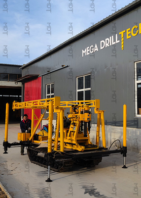 Hydrauliczna wiertnica gąsienicowa montowana na gąsienicach