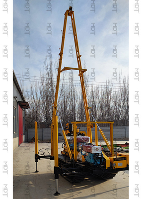 Hydrauliczna wiertnica gąsienicowa montowana na gąsienicach