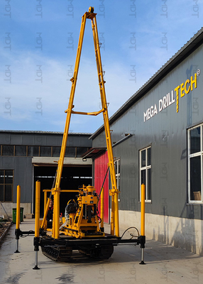 Hydrauliczna wiertnica gąsienicowa montowana na gąsienicach