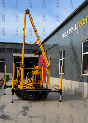 Hydrauliczna wiertnica gąsienicowa montowana na gąsienicach